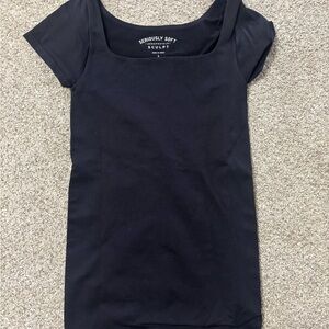 Aeropostale Black Women's Top S